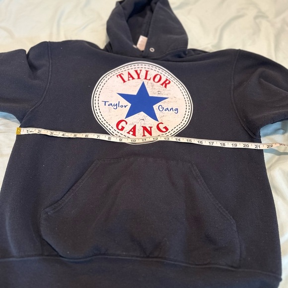 Wiz Khalifa Y2K Taylor Gang Large Converse One Star Chucks Logo Graphic Hoodie. - Picture 3 of 11